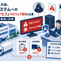 株式会社大仙、社内システムへの不正アクセスとマルウェア感染を公表 受注・出荷業務に影響