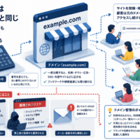 ドメインは電話番号と同じ、使い終わった後も顧客はそこへアクセスし続ける