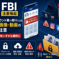 FBI、SNSアカウント乗っ取りによる性的な画像・動画の窃取について注意喚起 成人・未成年いずれも標的に