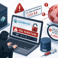 GeoServer、認証不要のSQLインジェクション脆弱性を修正　GHSA-mqjf-5f49-2fjh、CVSS 9.8で悪用試行を観測