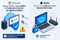 Microsoft、Azure・Entra・Teams関連にCVSS最大値10.0を含む重大脆弱性を多数修正 Appleもネットワーク上の画面共有認証回避を修正(CVE-2026-63508,CVE-2026-56162)他