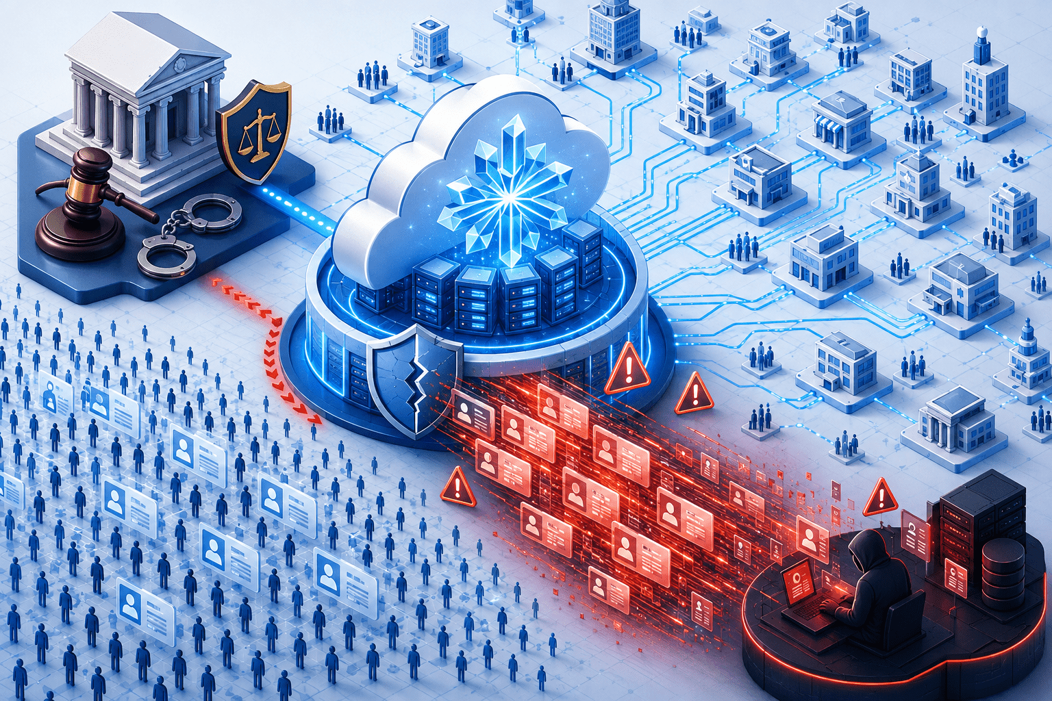 Snowflakeのサイバー攻撃による情報漏洩で実行役のカナダ人男性が有罪を認める 165組織・1億人超に影響