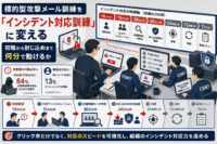 標的型攻撃メール訓練を「インシデント対応訓練」に変える　初報から封じ込めまで何分で動けるか
