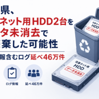 徳島県、住基ネット用HDD2台をデータ未消去で誤廃棄した可能性　個人情報含むログ延べ46万件