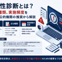 脆弱性診断とは？目的や種類、実施頻度をUS・UK公的機関の推奨から解説