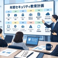 セキュリティ教育の年間計画はどう作る？12か月の計画方法と見直し方