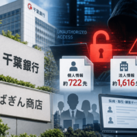 千葉銀行子会社「ちばぎん商店」に不正アクセス 個人約722先・法人約1,616先の個人情報漏えいのおそれ