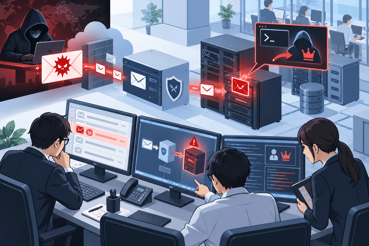 Cisco Secure Email GatewayにCVE-2026-76461　細工メールでroot権限RCE、実際のサイバー攻撃で悪用確認