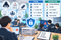 情報漏洩対策とは？企業が実施すべき原因別の予防策と発生時の対応