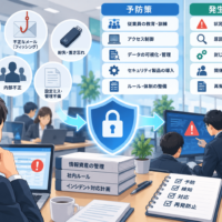 情報漏洩対策とは？企業が実施すべき原因別の予防策と発生時の対応