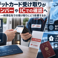 クレジットカード受け取りがマイナンバーなどICチップでの確認へ-海外在住者・一時滞在先での受け取りにどう影響するか