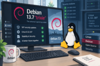 Debian 13.7「trixie」公開　107のセキュリティ更新項目を収録、Linux 6.12.107へ更新