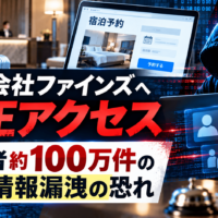 ファインズの予約システムに不正アクセス　約153万6,322件の個人情報漏洩の恐れ