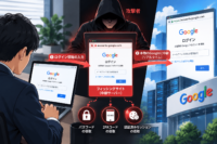 Googleの本物のログイン画面を中継するBiTMフィッシング　パスワード・2FAコード・認証済みセッションを窃取