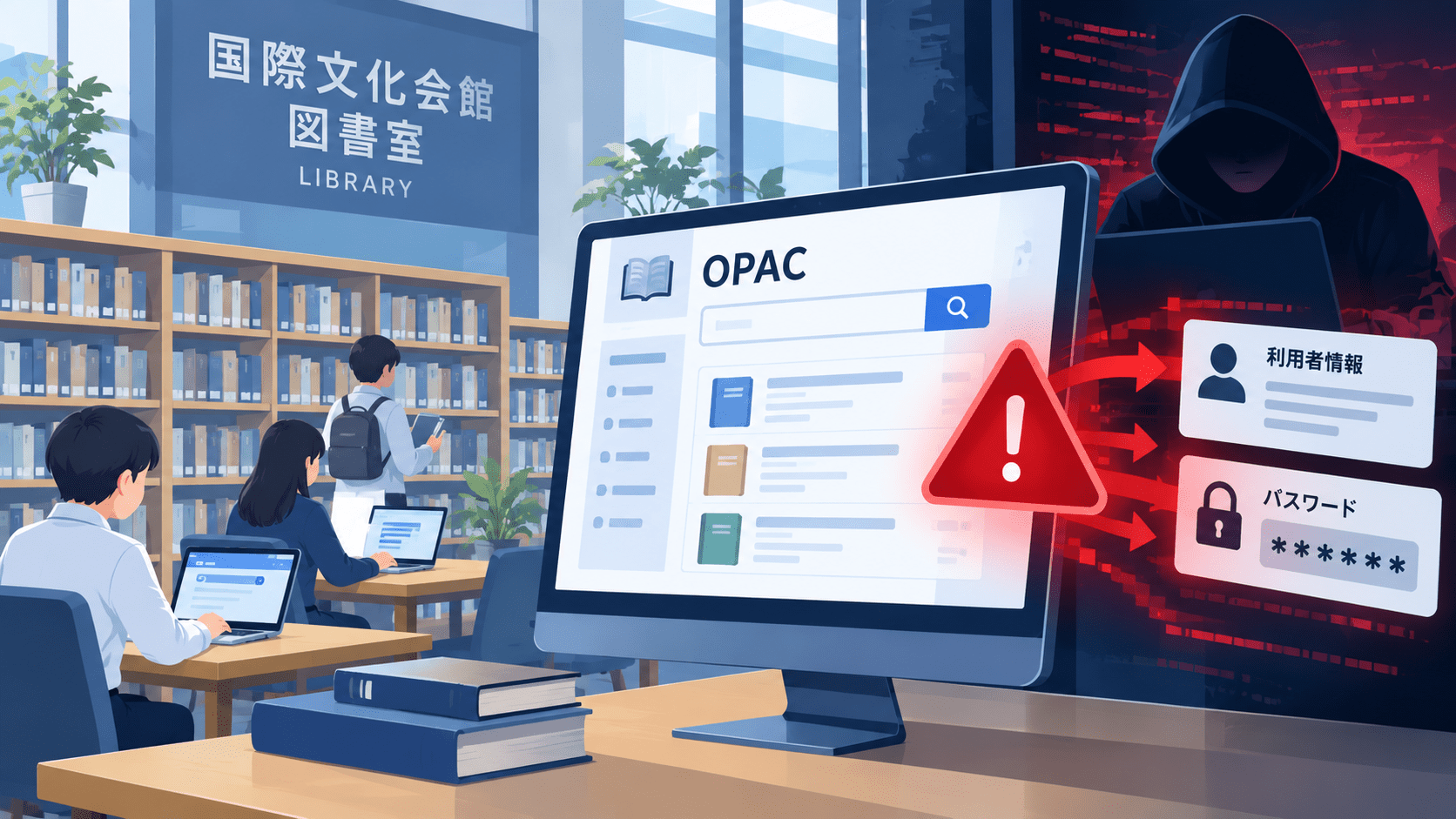 国際文化会館の図書室OPACに不正アクセス―一部利用者情報・パスワード漏えいの可能性