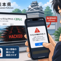 熊本県「ワンストップジョブサイトくまもと」が不正アクセスで改ざん、iPhoneで偽警告表示 個人情報漏えいは確認されず