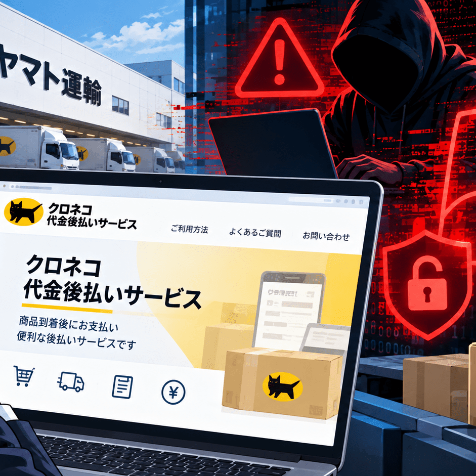 ヤマト運輸のクロネコ代金後払いサービスに不正アクセス-9月28日22時28