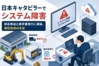 日本キャタピラーでシステム障害　部品発送と請求書発行に遅延、復旧目途は未定