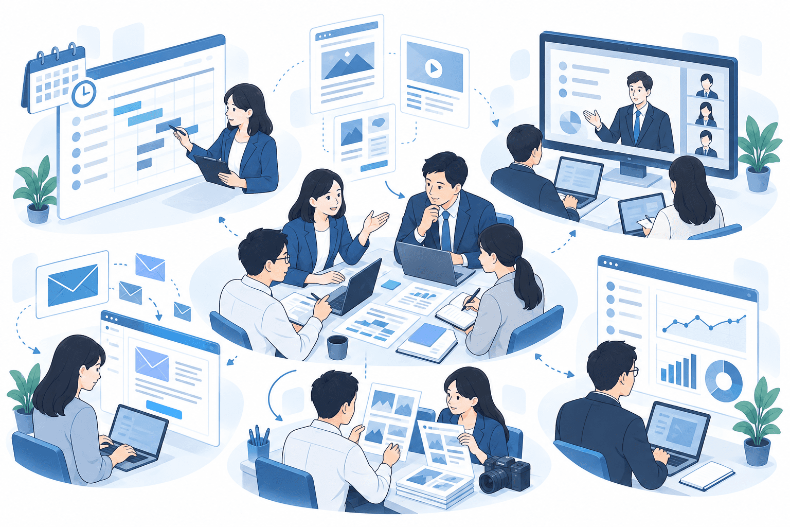 セキュリティ対策Labのコンテンツ運営イメージ