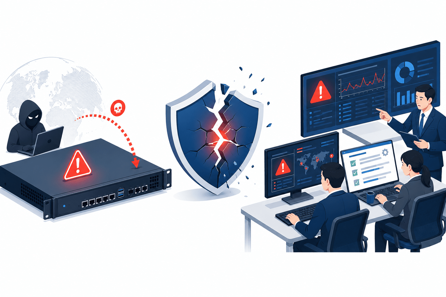 SonicWall SMA1000の2件のゼロデイ 脆弱性、サイバー攻撃で悪用確認　CVE-2026-83548はCVSS 10.0、早急な更新を