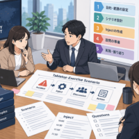 机上演習のシナリオ 作成方法　設計手順・Inject・設問例まで解説