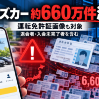 タイムズカーへの不正アクセスで約660万件の個人情報漏えい-運転免許証画像も対象、退会者・入会未完了者を含む