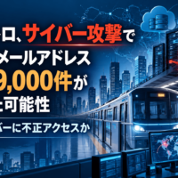 東京メトロ、サイバー攻撃でメトポのメールアドレス約5万9,000件が漏洩した可能性　委託先サーバーに不正アクセスか
