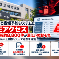 足利市の斎場予約システムに不正アクセス、約8,800件の個人情報漏えいのおそれ―運営会社が不正照会・データ追加を確認
