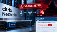 Citrix NetScalerの脆弱性CVE-2026-88779がサイバー攻撃に悪用―SAML環境でDoS、CISA KEV追加