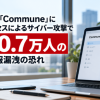 コミューン「Commune」に不正アクセスによるサイバー攻撃で約30.7万人の個人情報漏洩の恐れ