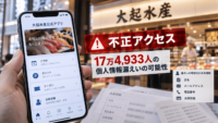 大起水産公式アプリへ不正アクセスによるサイバー攻撃、17万4,933人の個人情報漏洩の可能性