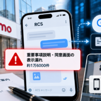 NTTドコモ、メッセージサービスで個人情報を無断提供-約1万6000件の同意取得漏れ-9月にはAmazonでも34万回線