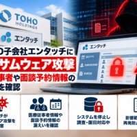 東邦HD子会社エンタッチにランサムウェア攻撃、医療従事者や面談予約情報の漏えいを確認