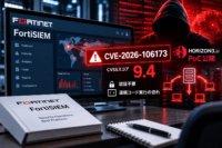 FortiSIEMにCVSS 9.4の重大脆弱性「CVE-2026-106173」、認証不要で遠隔コード実行の恐れ―Horizon3.aiがPoC公開