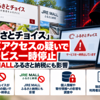 「ふるさとチョイス」不正アクセスの疑いでサービス一時停止、JRE MALLふるさと納税にも影響