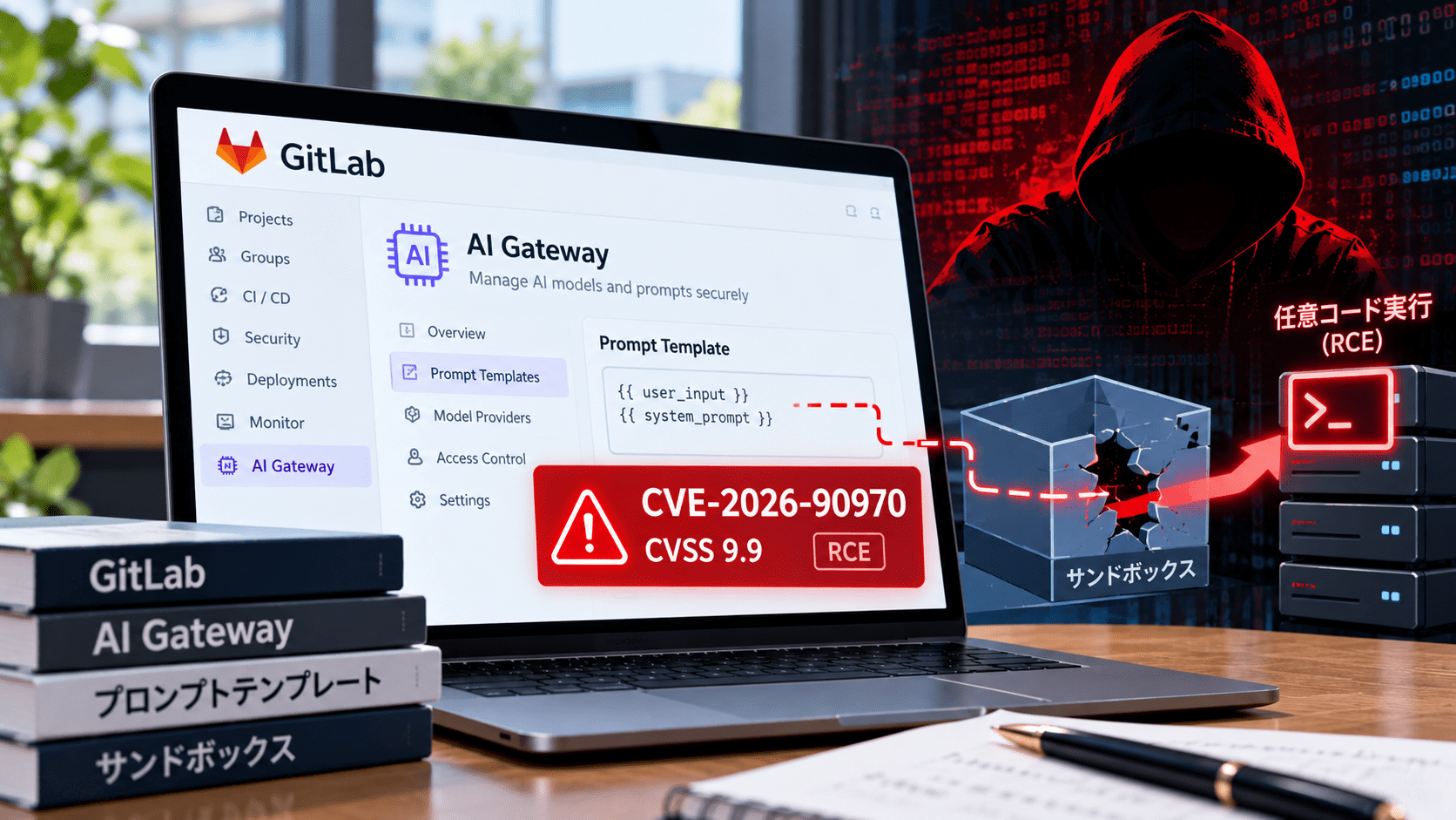 GitLab AI Gatewayに重大な脆弱性：CVE-2026-90970