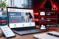 英語学習「abceed(エービーシード)」に不正アクセス、1万834アカウントのメールアドレス・パスワードハッシュが漏洩