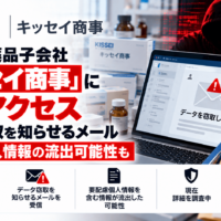 キッセイ薬品子会社「キッセイ商事」に不正アクセス―データ窃取を知らせるメール、要配慮個人情報の流出可能性も