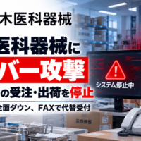 丸木医科器械にサイバー攻撃、医療機器の受注・出荷を停止―基幹システム全面ダウン、FAXで代替受付