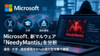 Microsoft、新マルウェア「NeedyMantis」を分析　通信・大学・政府請負などへの標的型攻撃で確認