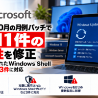 Microsoft、2026年10月の月例パッチで1,411件の脆弱性を修正―攻撃に悪用されたWindows Shellゼロデイなど3件に対応