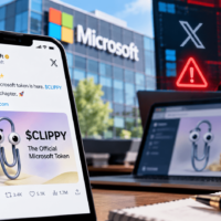 Microsoftの公式 SNS アカウントが乗っ取り被害、偽「Clippy」暗号資産トークンの宣伝に悪用