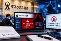 マネックス証券、外部委託先システムに不正アクセス試行の形跡―証券総合取引口座の新規開設を一時停止
