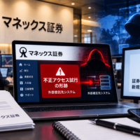 マネックス証券、外部委託先システムに不正アクセス試行の形跡―証券総合取引口座の新規開設を一時停止