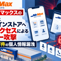 ミスターマックスのアプリ MrMax アプリとオンラインストアへ不正アクセスによるサイバー攻撃-最大約173万件の個人情報漏洩