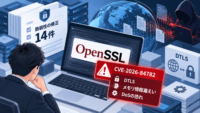OpenSSLが14件の脆弱性を修正―CVE-2026-84782はDTLSでメモリ情報漏えい・DoSの恐れ