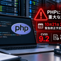 PHPに2件の重大な脆弱性、10月21日23時に緊急修正予定 CVSS 9.2、全利用者に更新準備を要請