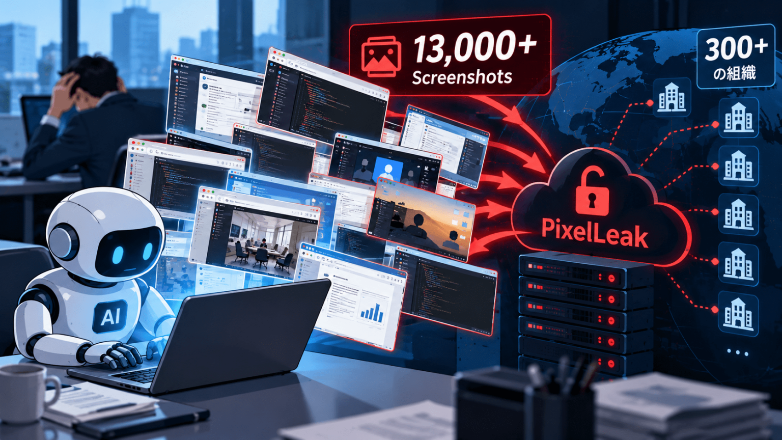 AIコーディング エージェントが開発レビュー用の社内スクリーンショット1万3,000件超を公開-300超の組織で「PixelLeak ...