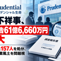 プルデンシャル生命の金銭不祥事、被害申告61億6,660万円に拡大―社員・元社員157人を処分、調査委が企業風土を問題視