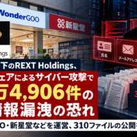 ライザップ 傘下のREXT Holdings、ランサムウェアによるサイバー攻撃で104万4,906件の個人情報漏洩の恐れ-WonderGOO・新星堂なども影響